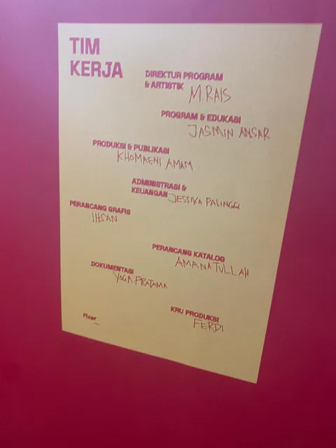 Kredit tim kerja AVternative #4, konteks kolaborasi Cabor Pansos.
